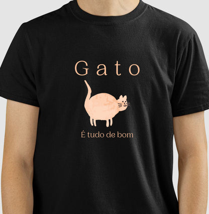 Camiseta Gato é Tudo de Bom