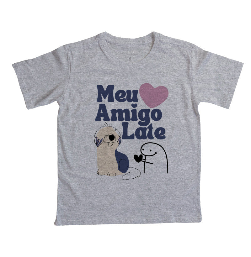 Camiseta Meu amigo late