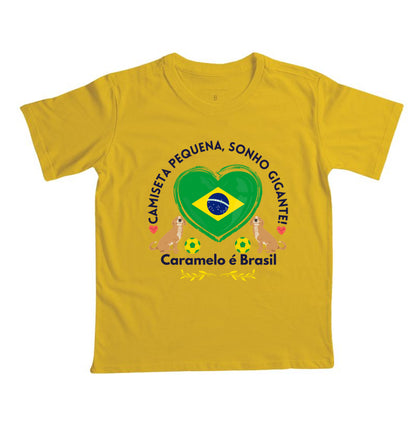 Camiseta Caramelo é Brasil