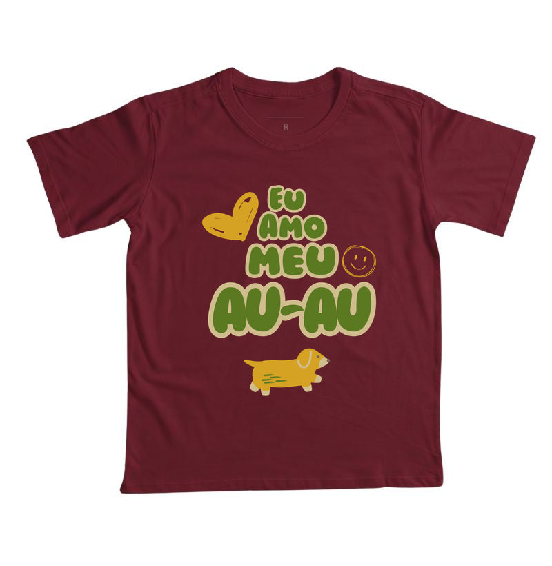 Camiseta Eu Amo Meu Au-Au