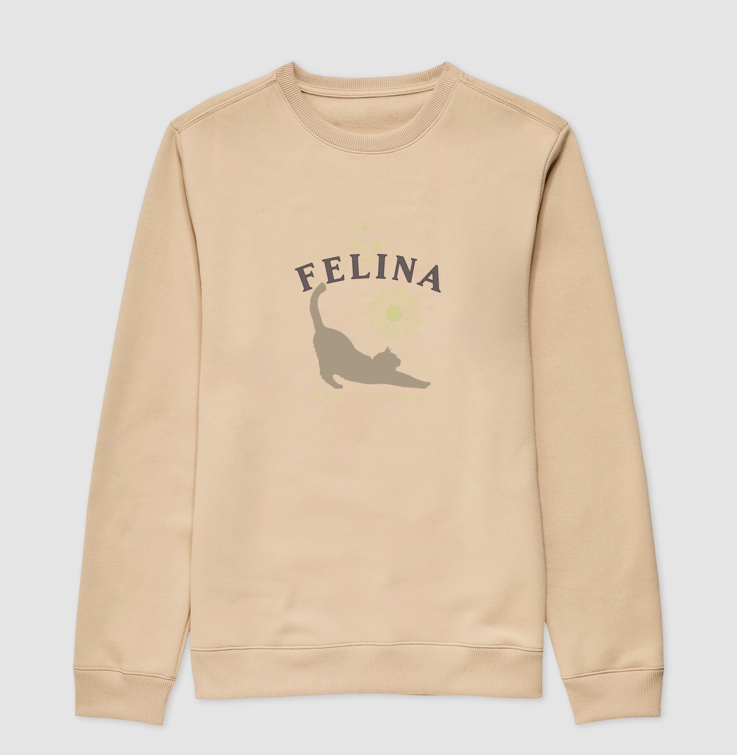 Moletom Ioga Felina