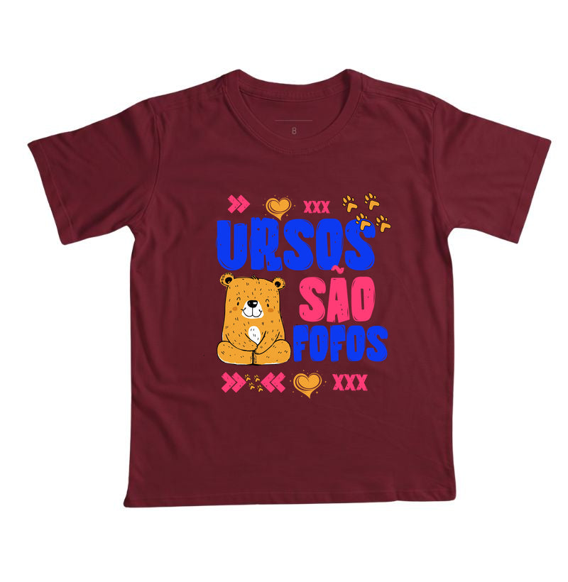 Camiseta Ursos São Fofos