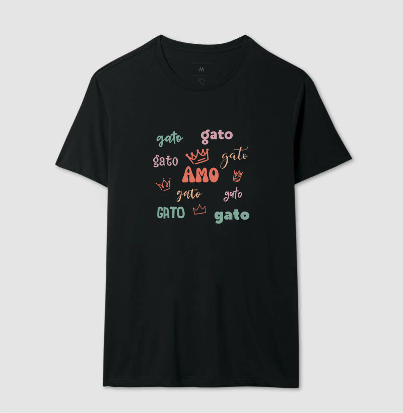 Camiseta Gato Rei