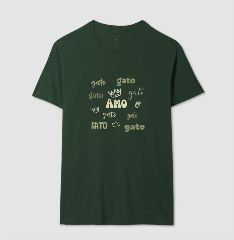 Camiseta Gato Rei