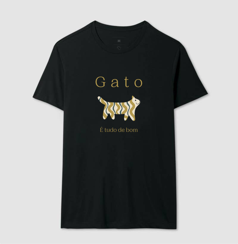 Camiseta Gato é Tudo de Bom
