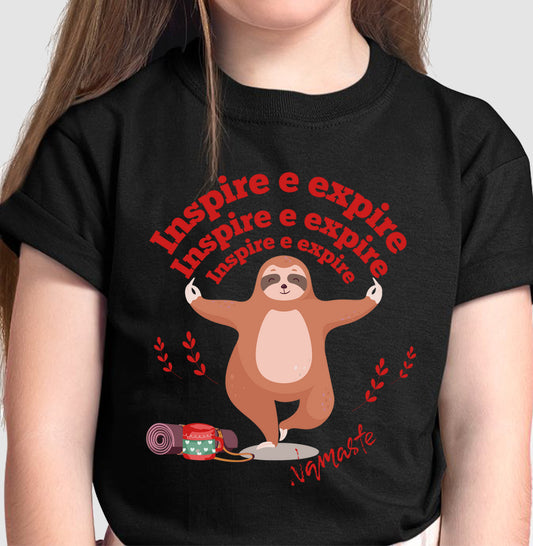Camiseta Inspire e expire
