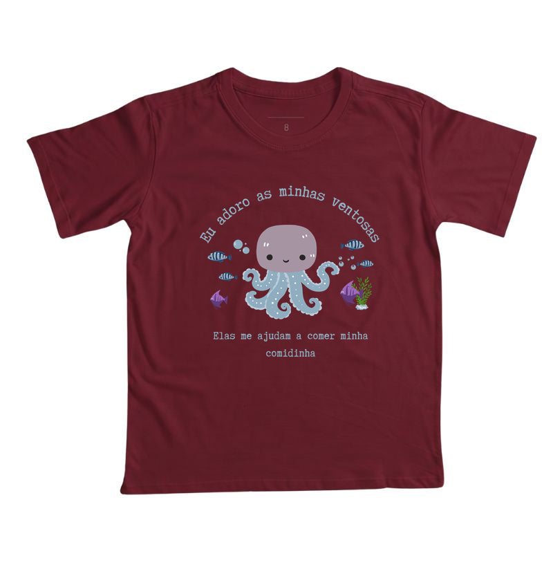 Camiseta Eu Adoro as Minhas Ventosas