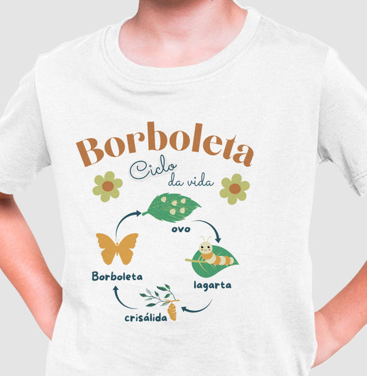 Camiseta ciclo da vida