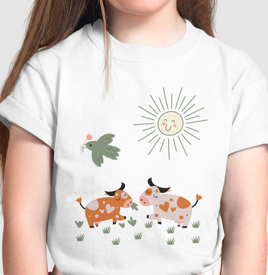 Camiseta Dia de sol na fazenda