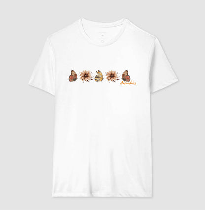 Camiseta Borboletas & Flores