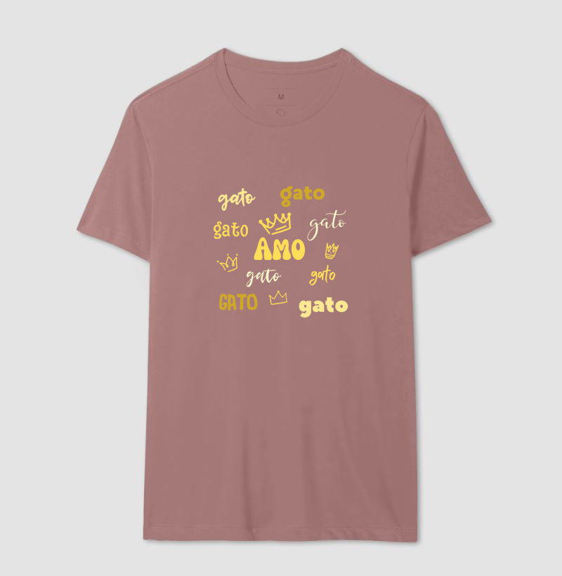 Camiseta Gato Rei