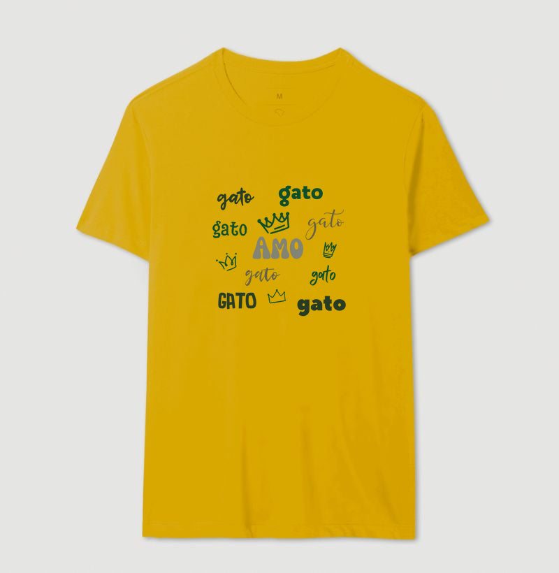 Camiseta Gato Rei