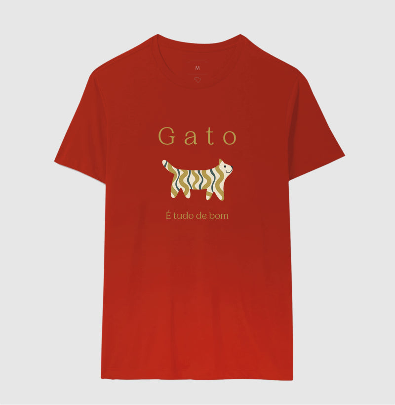 Camiseta Gato é Tudo de Bom