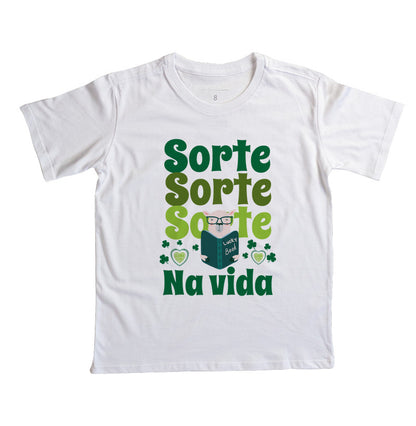 Camiseta Sorte na vida