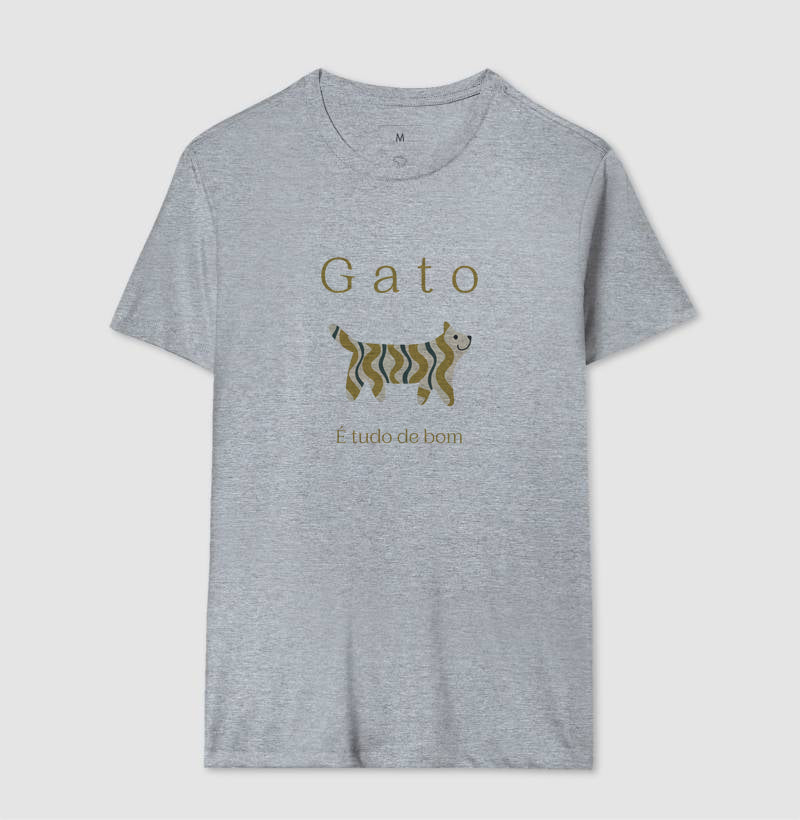 Camiseta Gato é Tudo de Bom