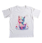 Camiseta Pequena Lhama