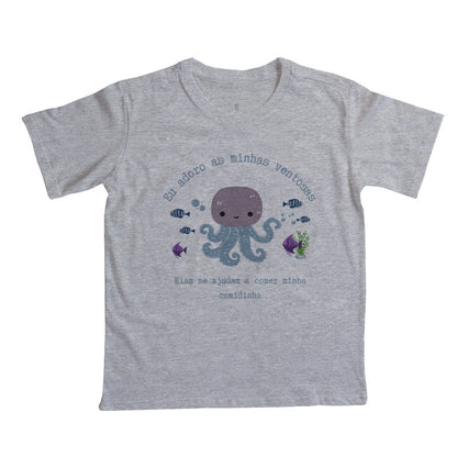 Camiseta Eu adoro as minhas ventosas