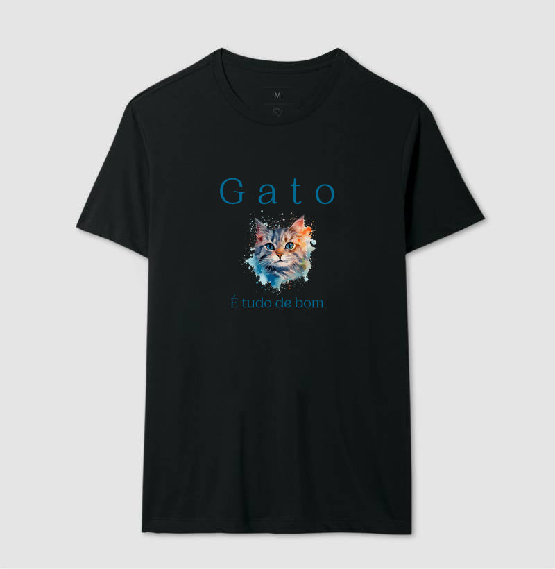 Camiseta Gato é Tudo de Bom