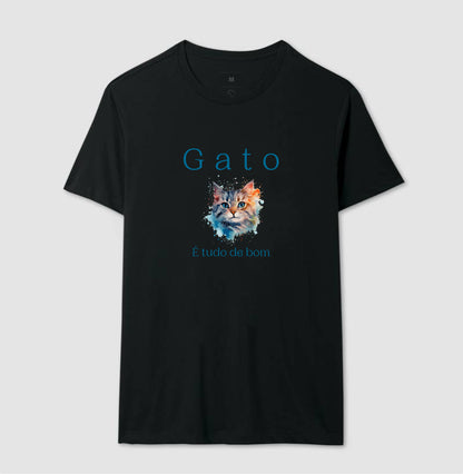 Camiseta Gato é Tudo de Bom