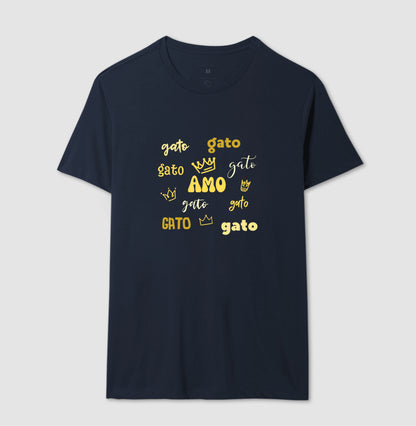 Camiseta Gato Rei