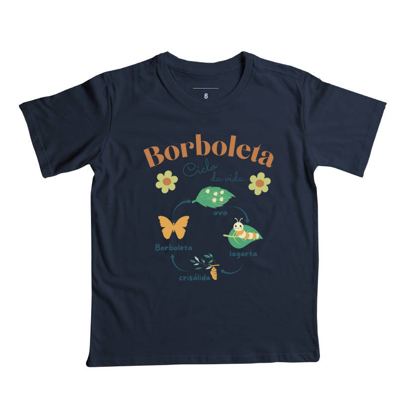 Camiseta ciclo da vida
