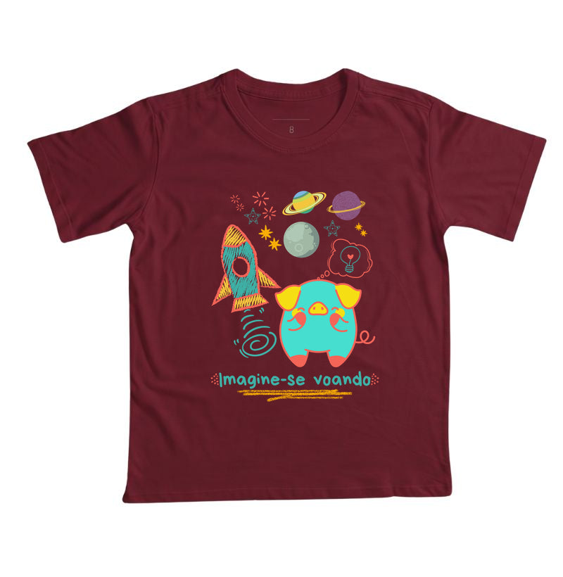 Camiseta Imagine-se Voando