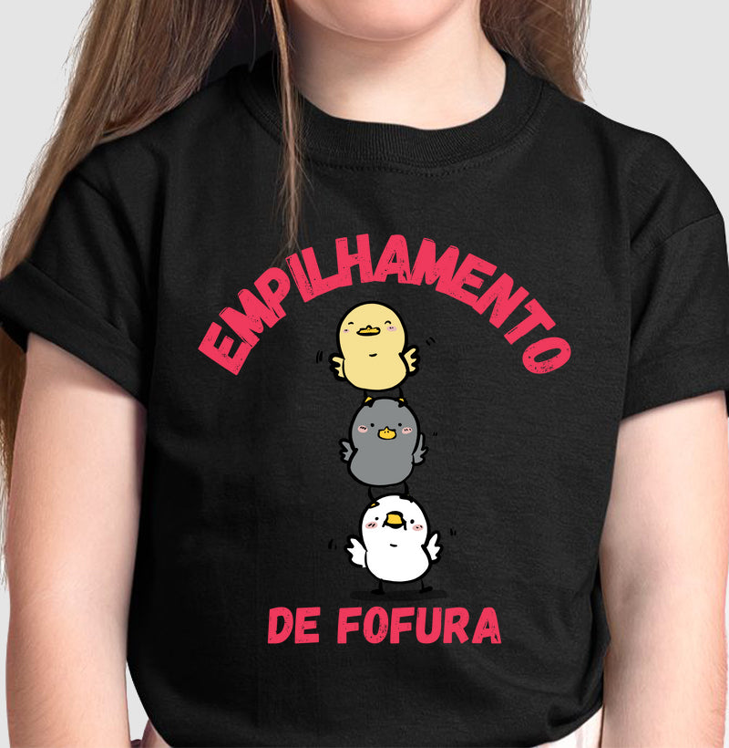 Camiseta Empilhamento de Fofura