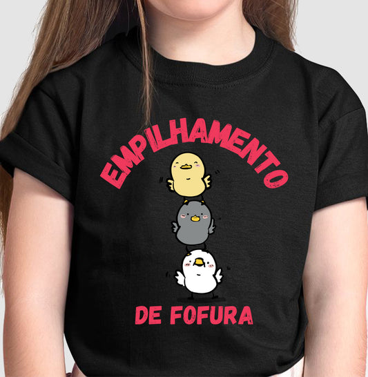 Camiseta Empilhamento de Fofura