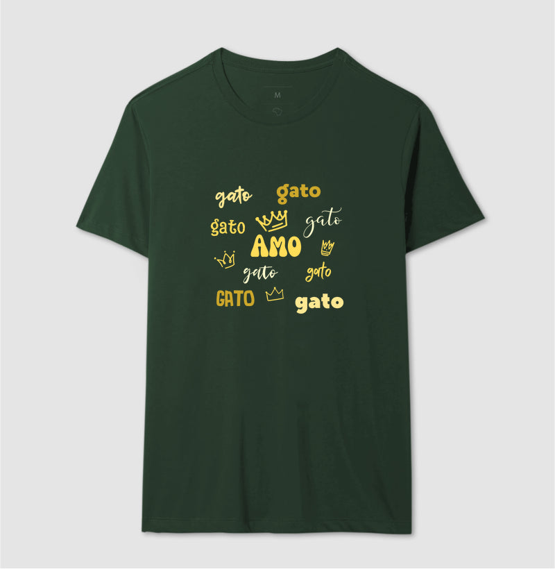 Camiseta Gato Rei