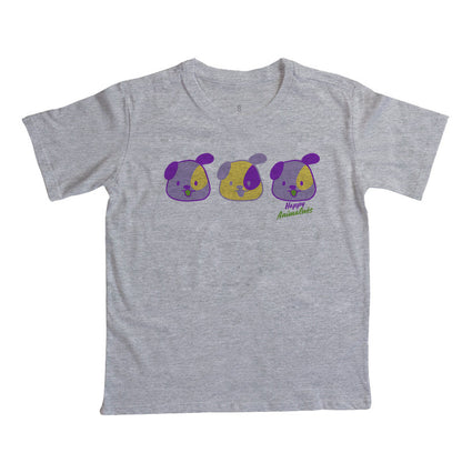 Camiseta Carinhas de cachorro