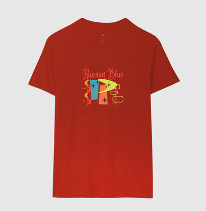 Camiseta Gato Russian Blue