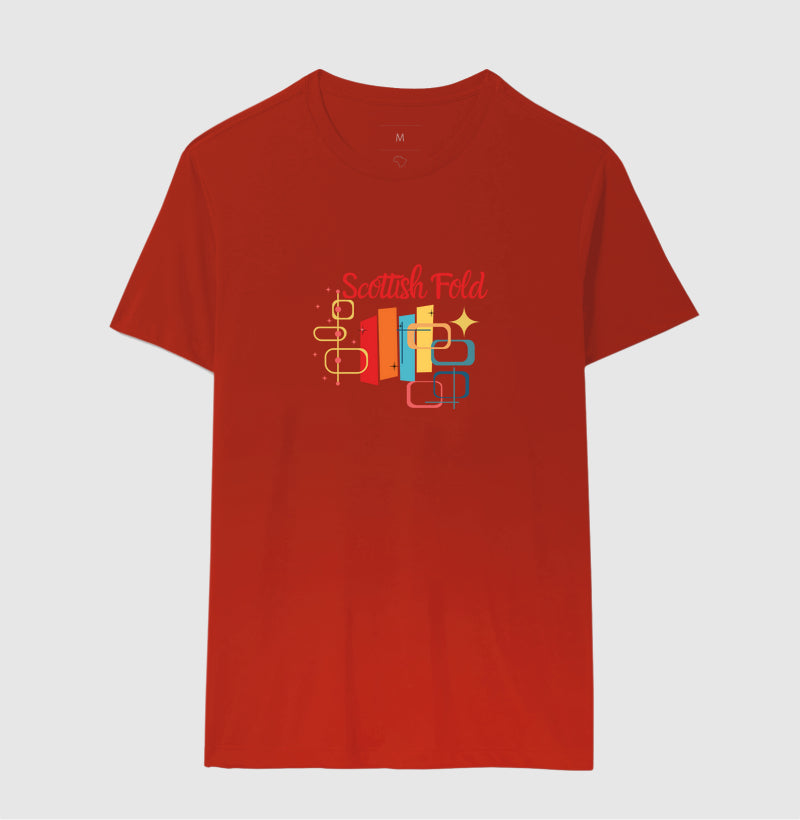 Camiseta Gato Scottish Fold