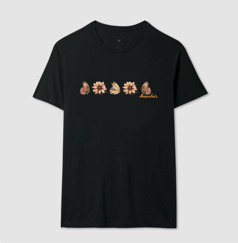 Camiseta Borboletas & Flores