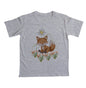 Camiseta Raposa entre flores