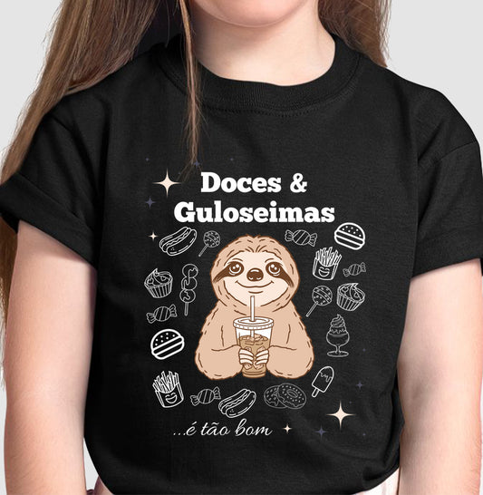 Camiseta Doces & guloseimas