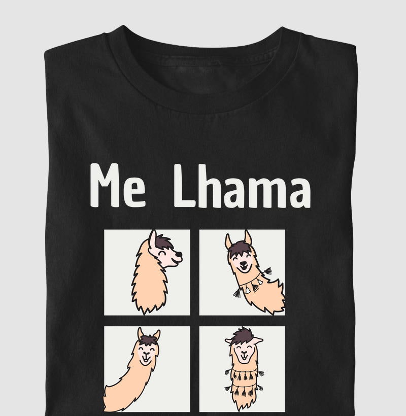 Camiseta Me Lhama