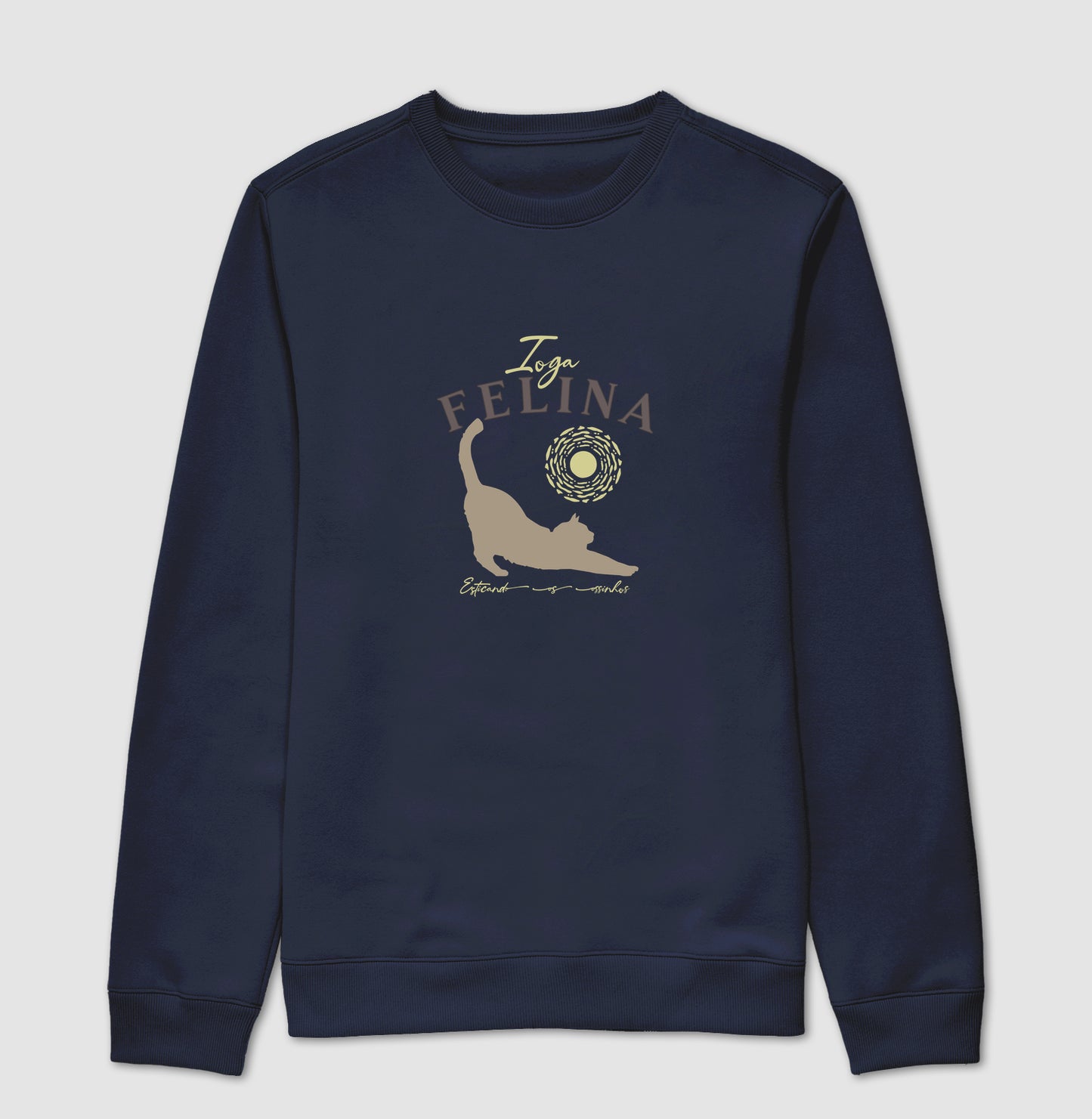 Moletom Ioga Felina