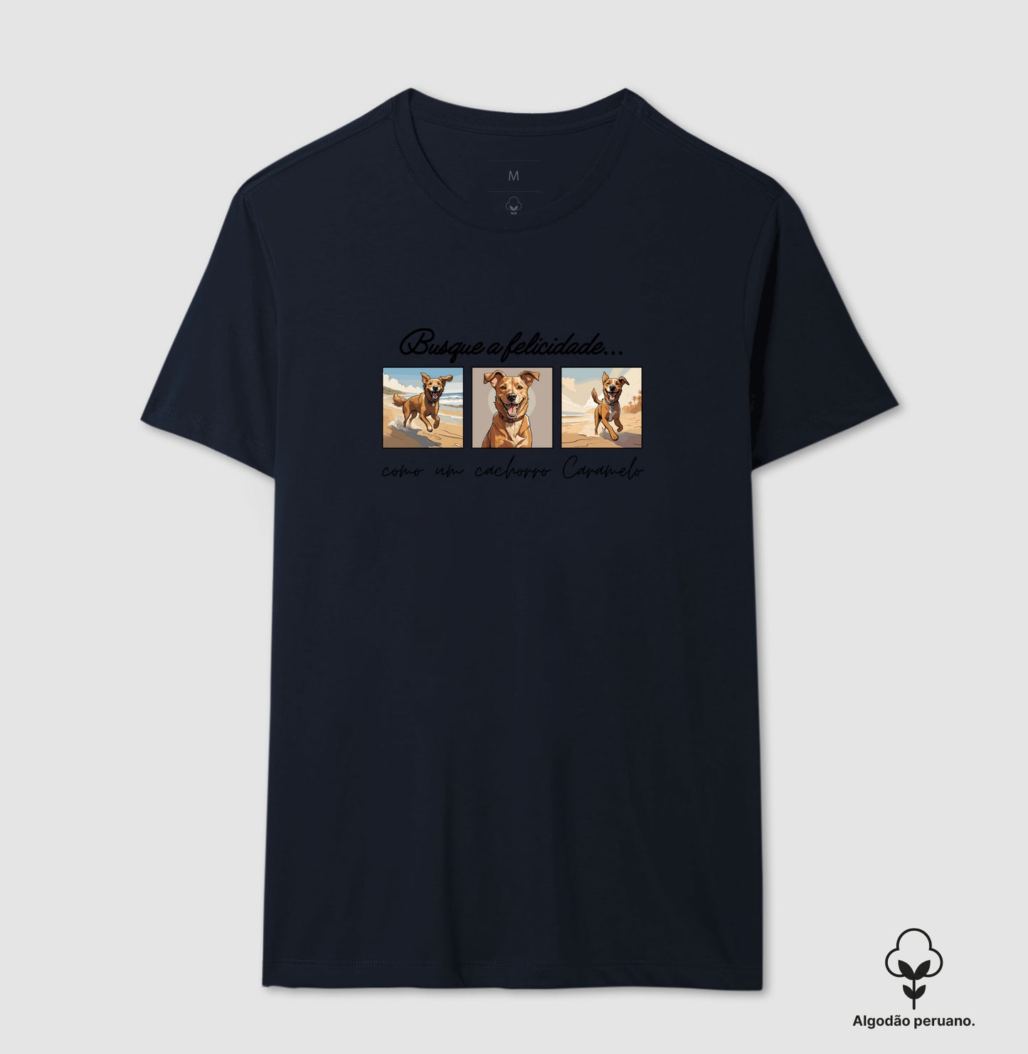 Camiseta Busque a felicidade