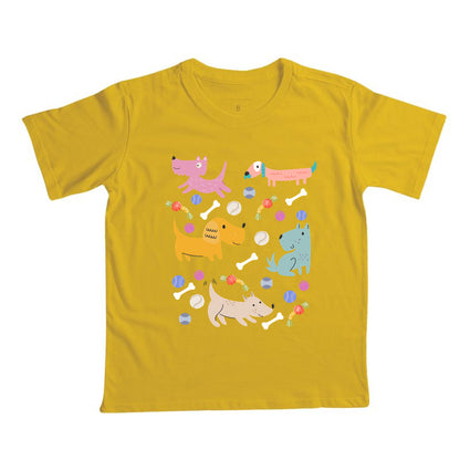 Camiseta Cachorrinhos Divertidos