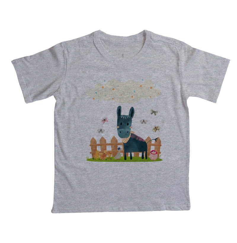 Camiseta Burrinho Feliz