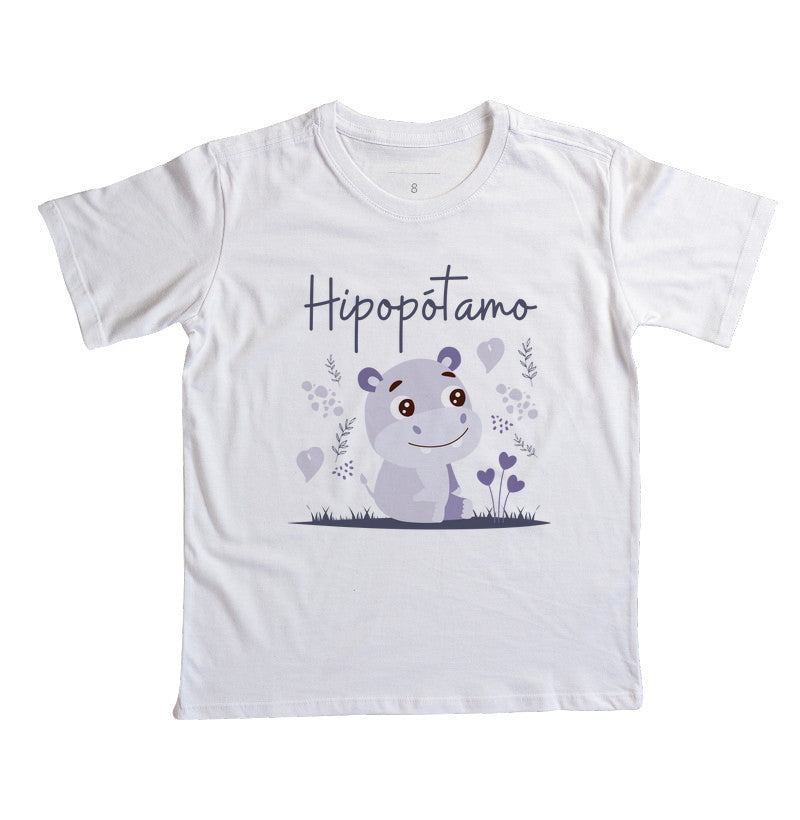 Camiseta Hipopótamo