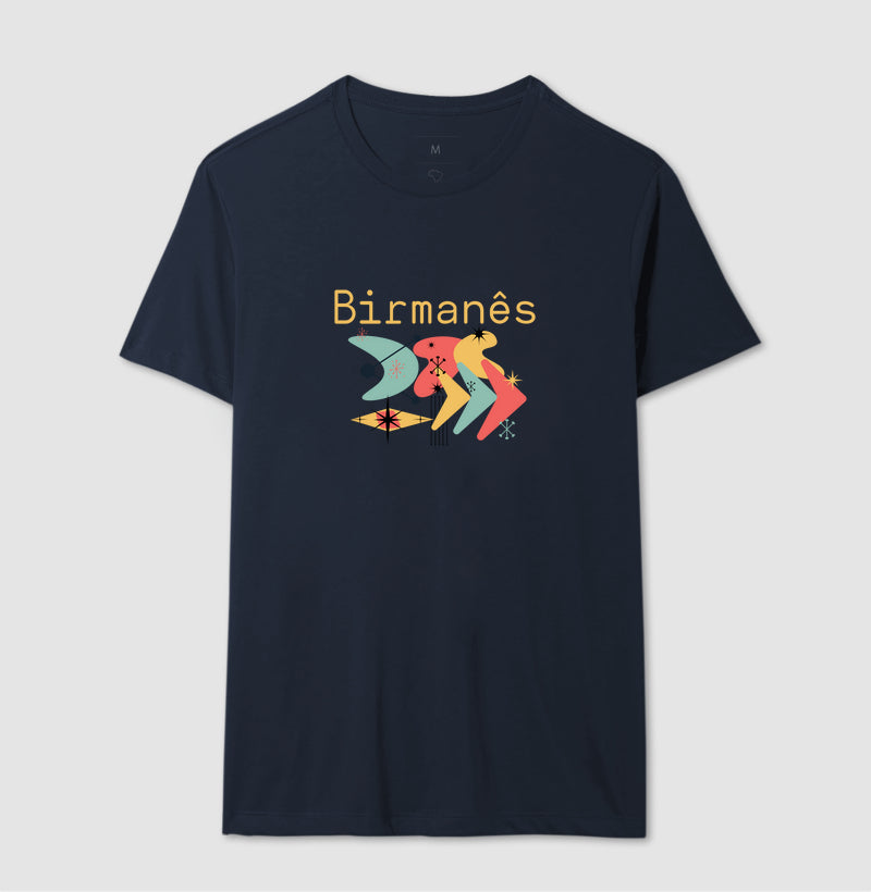 Camiseta Gato Birmanês