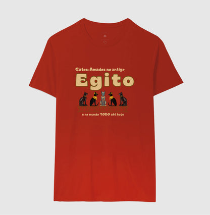 Camiseta Gatos Amados no Egito