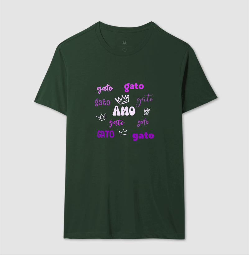 Camiseta Gato Rei