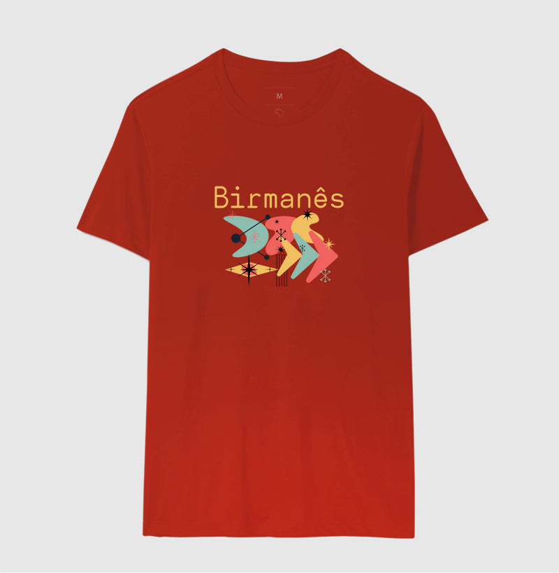 Camiseta Gato Birmanês