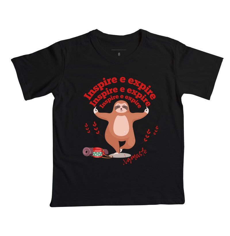 Camiseta Inspire e expire
