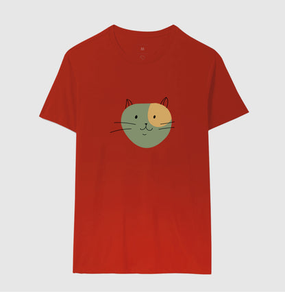 Camiseta Gato e Traços