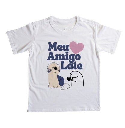 Camiseta Meu amigo late