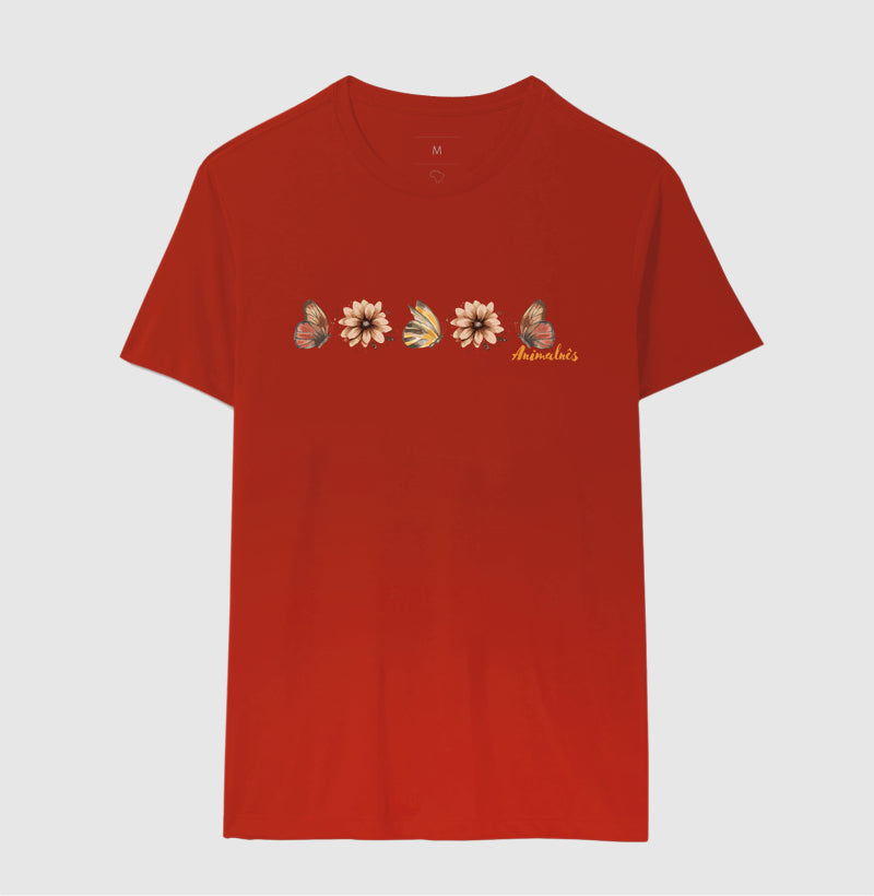 Camiseta Borboletas & Flores