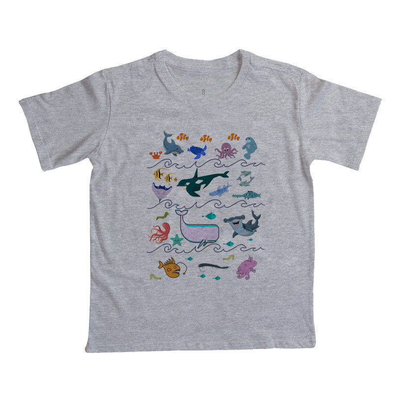 Camiseta Zonas do Oceano